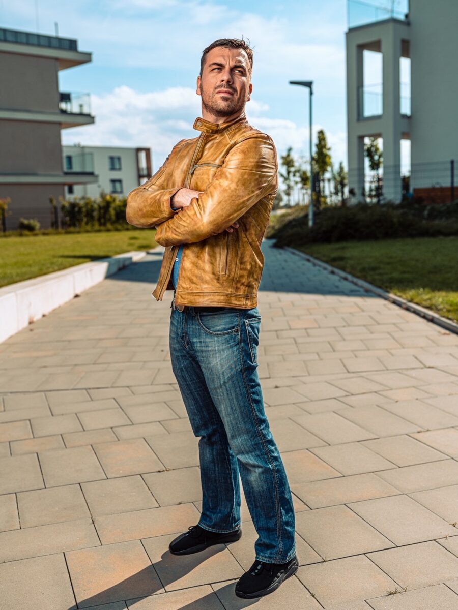 James 007 Whisky - Kožená bunda - Obrázek 10