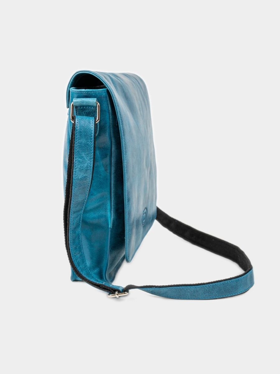 Berlin Jonas - crossbody modrá tyrkys - Obrázek 4