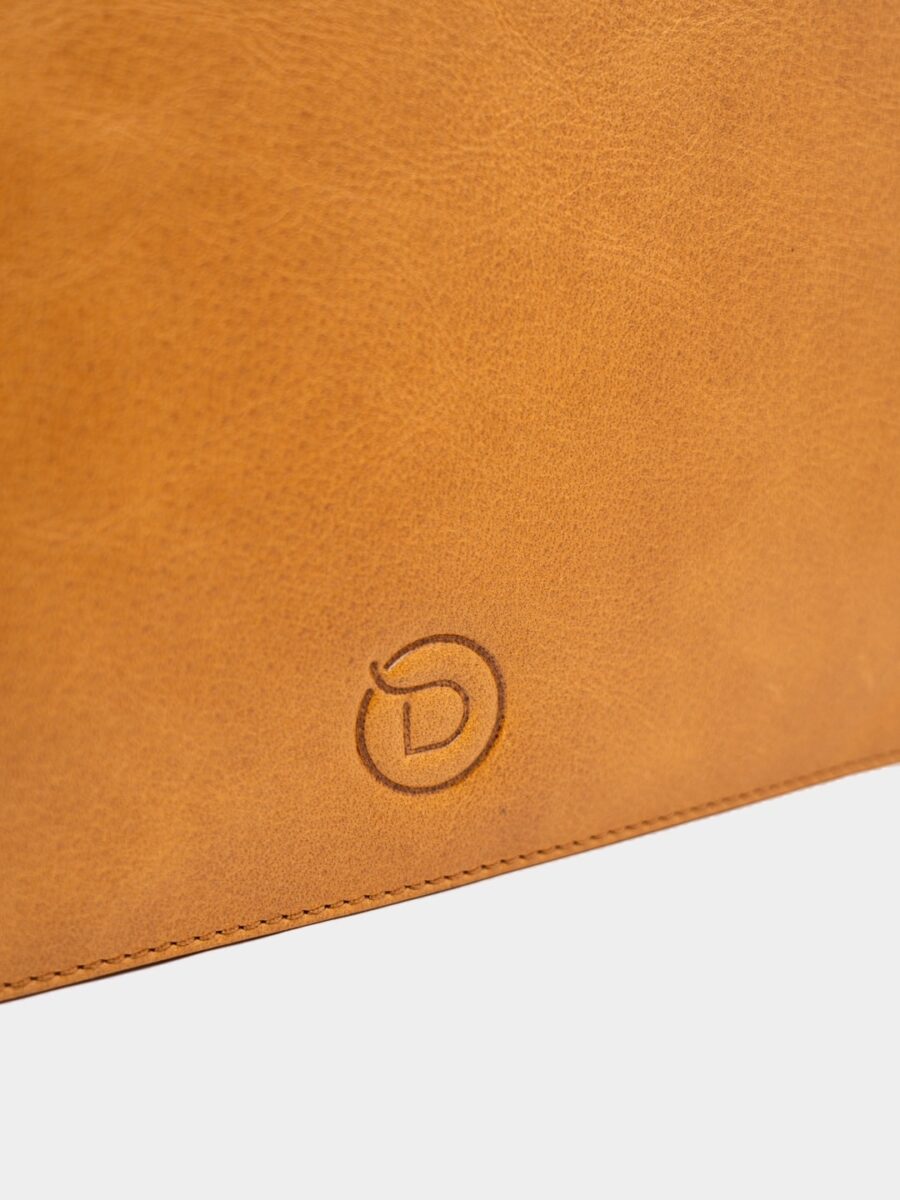 Ellon Cognac Wallstreet Messenger- Pánský kožený messenger koňakový - Obrázek 7