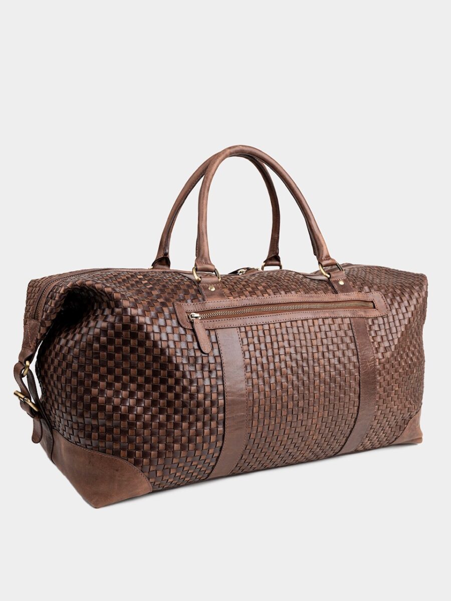 Wolfgang Travel Bag - Kožená cestovní taška proplétaná - Obrázek 4