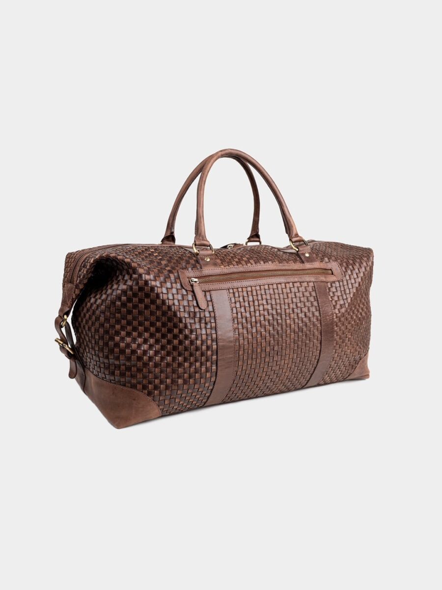 Wolfgang Travel Bag - Kožená cestovní taška proplétaná - Obrázek 5