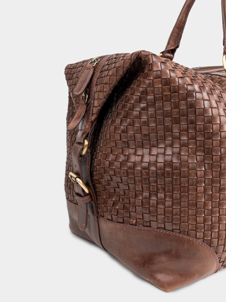 Wolfgang Travel Bag - Kožená cestovní taška proplétaná - Obrázek 6