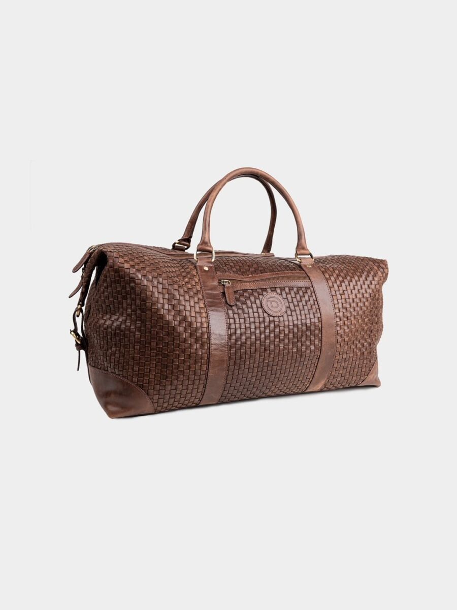 Wolfgang Travel Bag - Kožená cestovní taška proplétaná - Obrázek 10