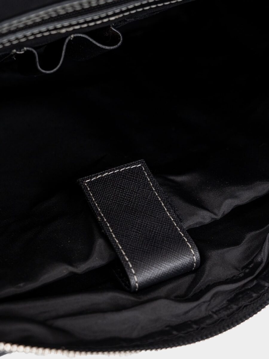London Bag Premium 2.0 - Kožená business taška černá safiano - Obrázek 5