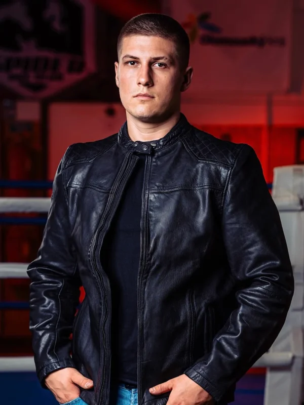 pánská kožená bunda