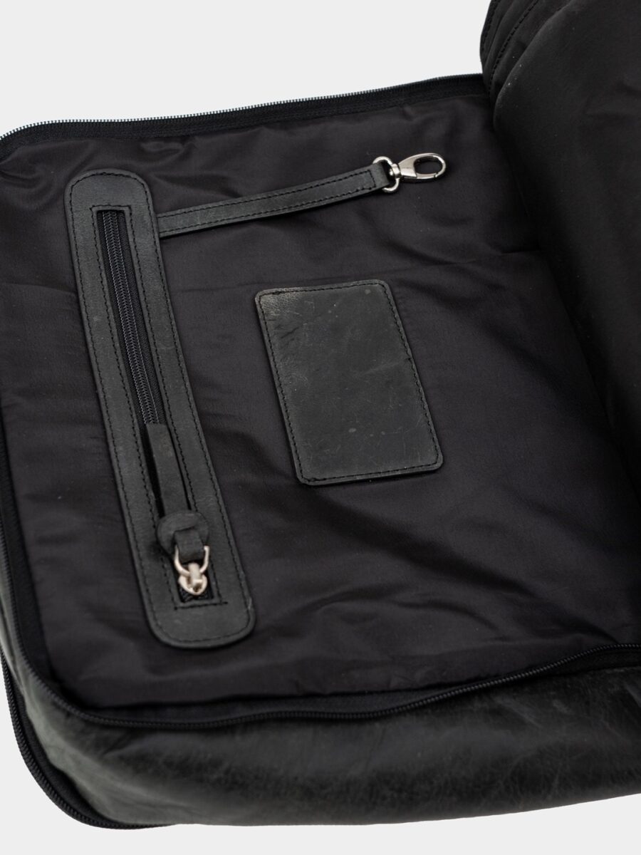 Backpack Praga Grand 1918 black - Kožený batoh černý - Obrázek 11