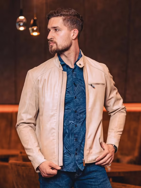 logan pánská kožená bunda