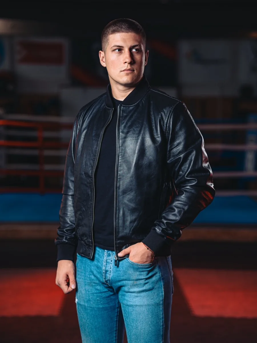 Rocky Bomber Classic – Pánský kožený bomber - Obrázek 10