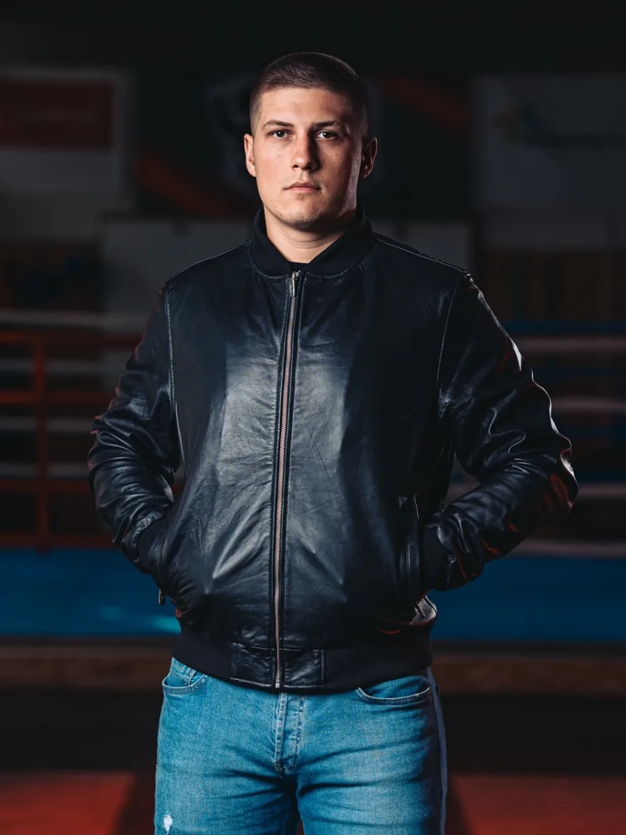 Rocky Bomber Classic – Pánský kožený bomber - Obrázek 9