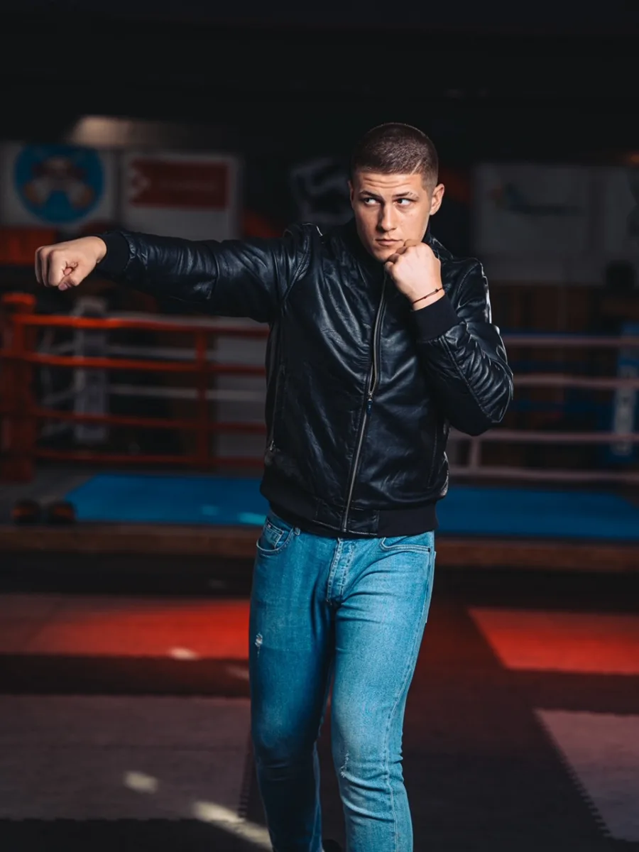 Rocky Bomber Classic – Pánský kožený bomber - Obrázek 6