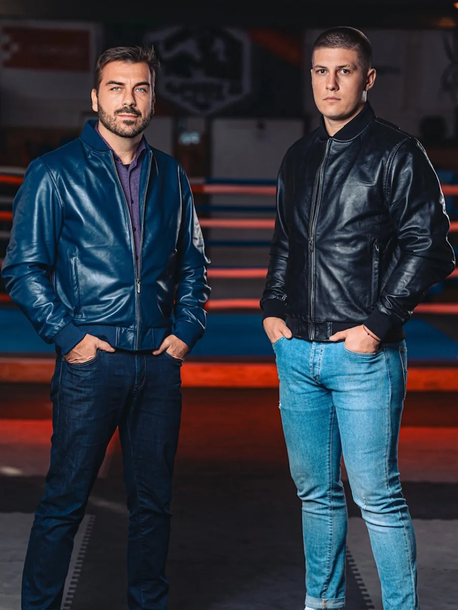 Rocky Bomber Classic – Pánský kožený bomber - Obrázek 5