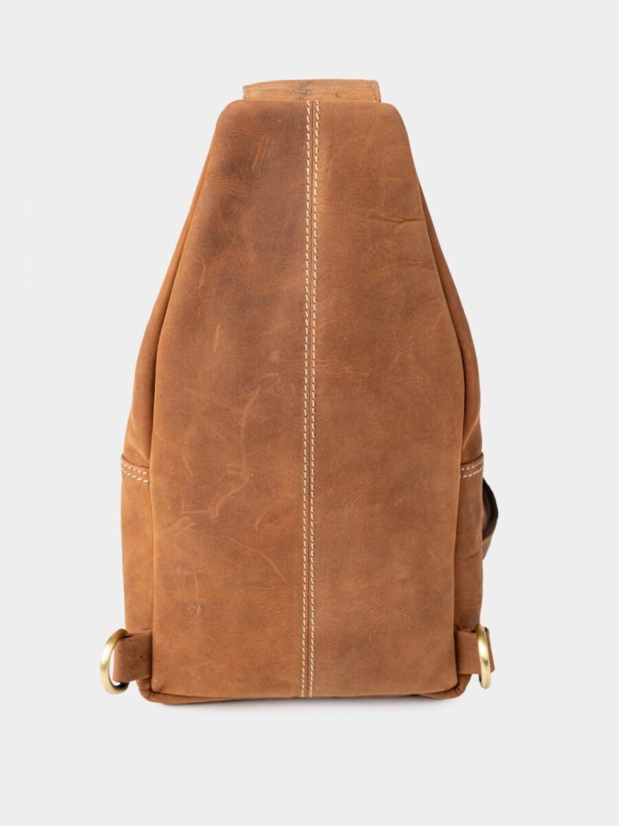 Marco Polo Hunter CrossBody light  - Pánská kožená taška přes rameno - Obrázek 6