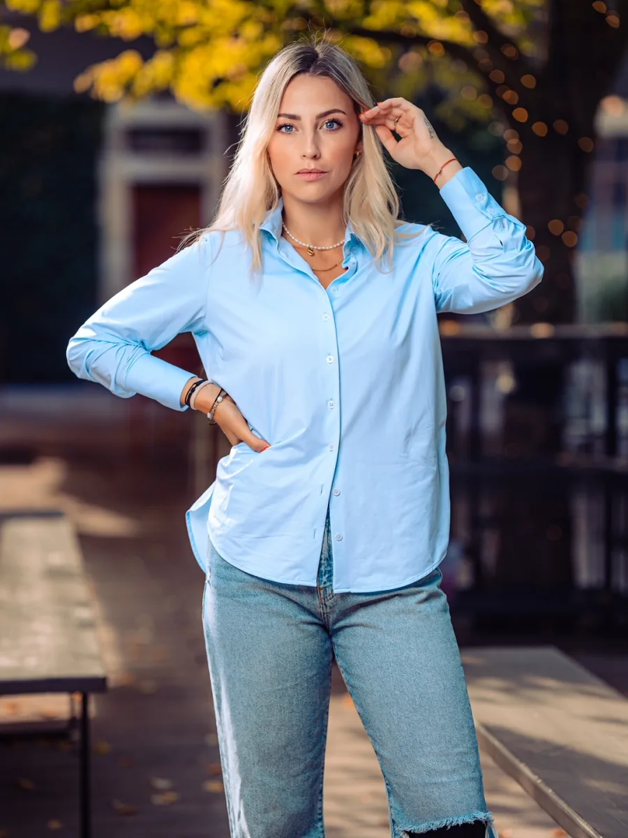 Dámská Funkční košile Pure – bílá modern fit - Obrázek 2