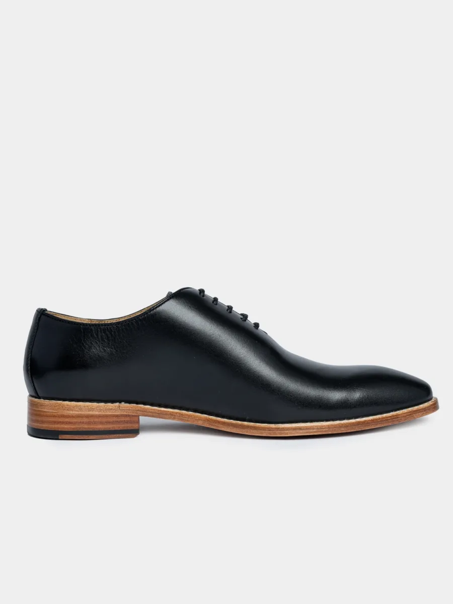 Oxford James 007 černá 2.0 - černé luxusní kožené boty - Obrázek 6