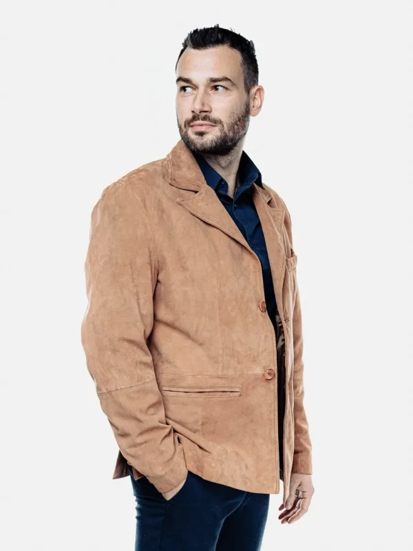 pánské kožené sako