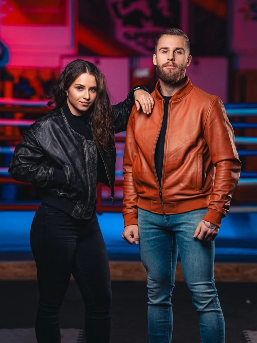 Rocky Bomber cognac 2.0 – Pánský kožený bomber koňakový - Obrázek 21