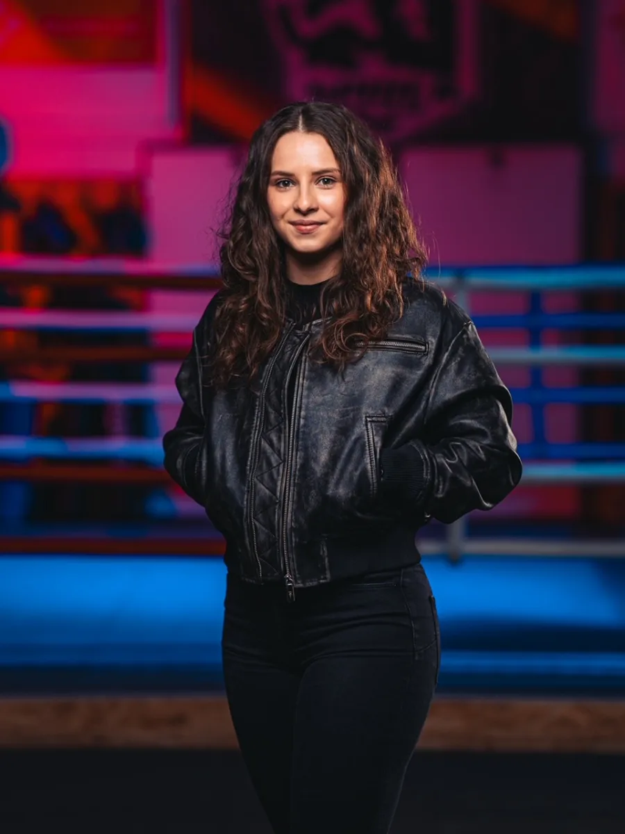 Wanda Bomber – Dámský kožený bomber - Obrázek 7