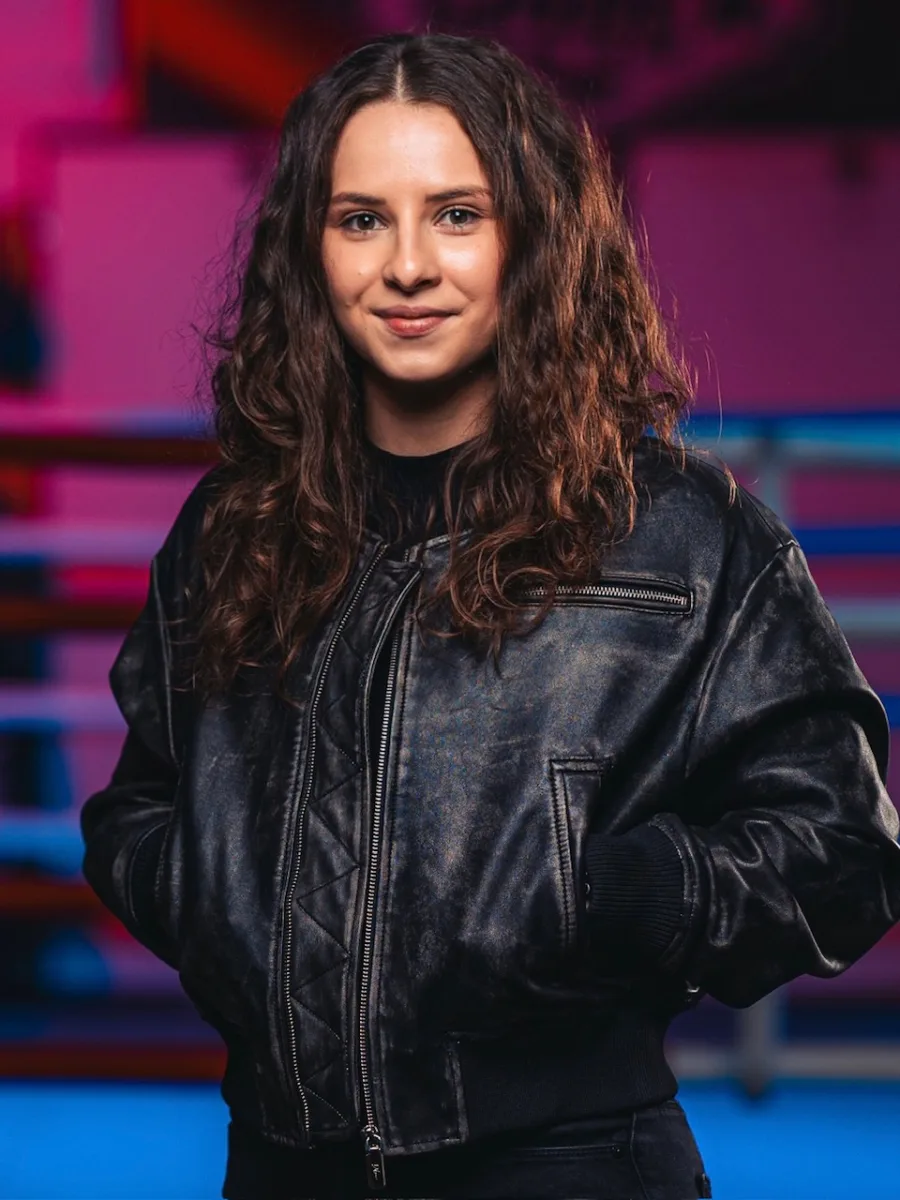 Wanda Bomber – Dámský kožený bomber - Obrázek 8