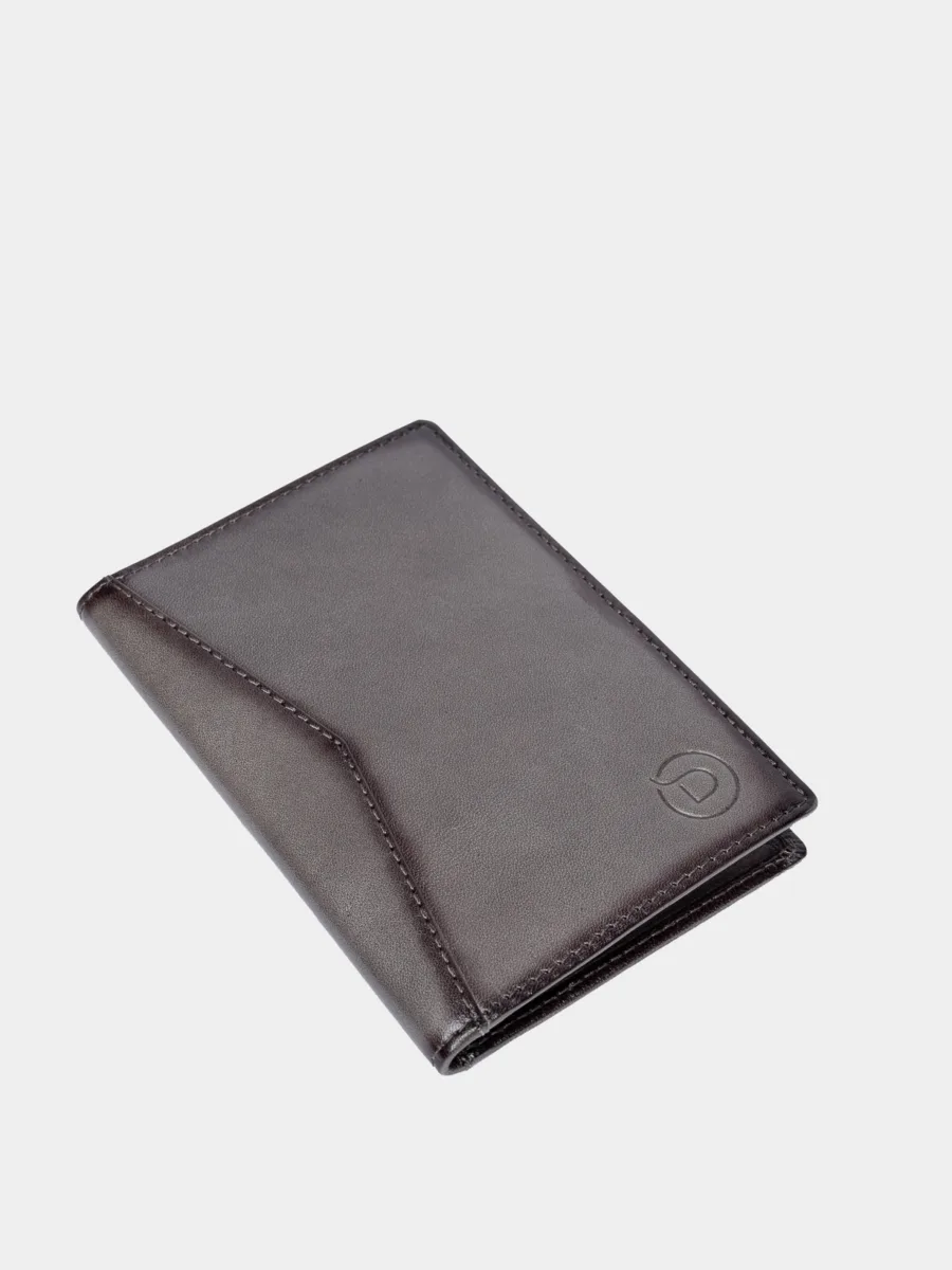 Wallstreet Tim PassportCover grey - Kožený obal na cestovní pas šedý - Obrázek 4