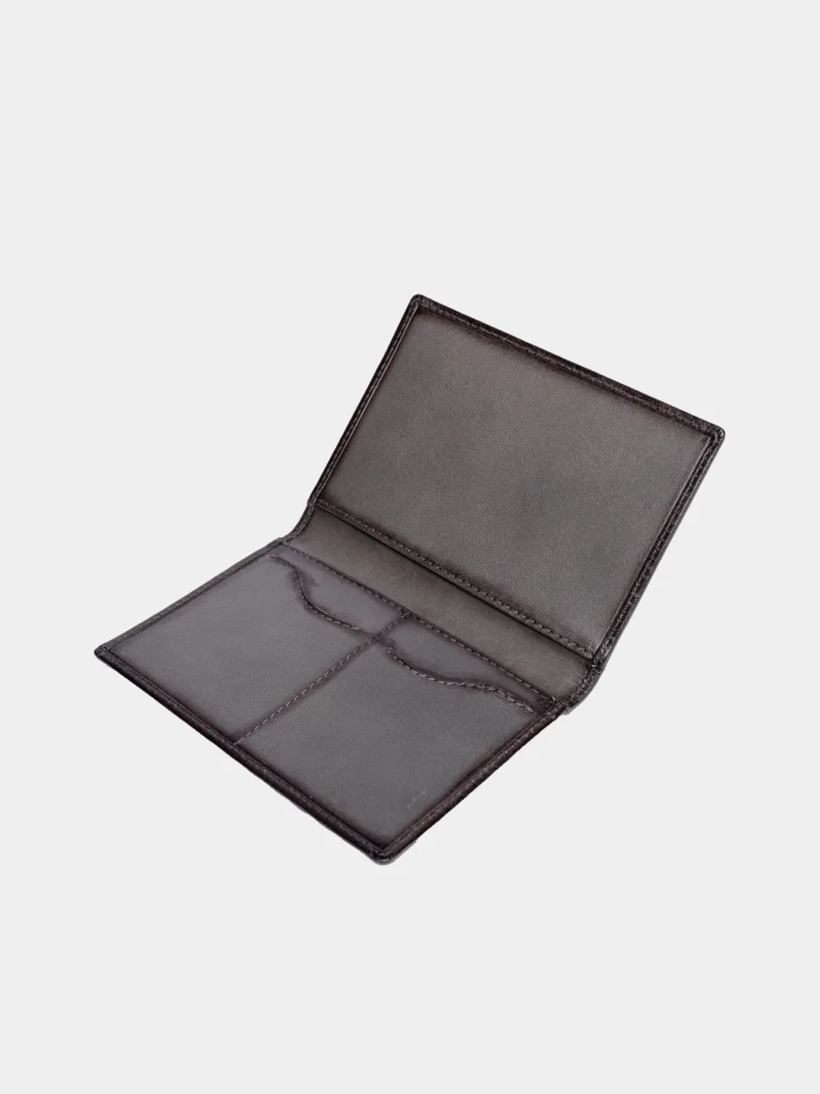 Wallstreet Tim PassportCover grey - Kožený obal na cestovní pas šedý - Obrázek 3
