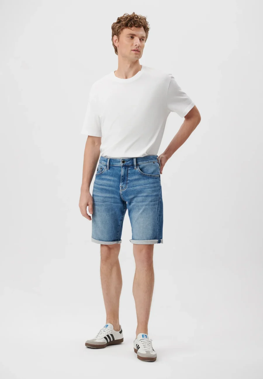 TIM MAVI Shorts - Pánské jeansové kraťasy vintage modrá - Obrázek 4