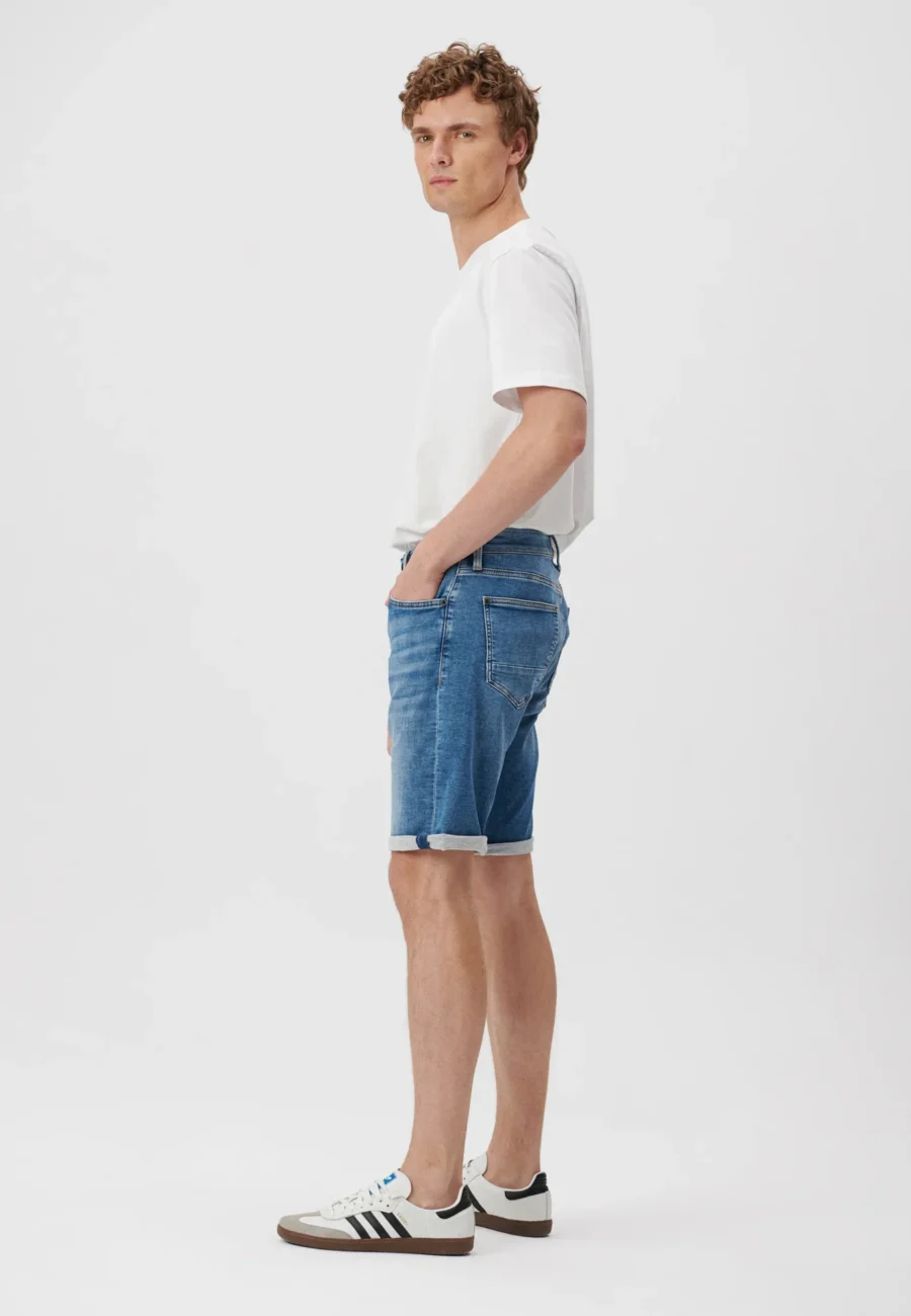 TIM MAVI Shorts - Pánské jeansové kraťasy vintage modrá - Obrázek 11