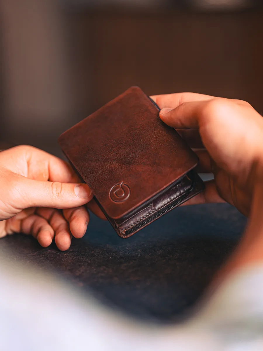 Wallet Blackpool 1929 - kožená peněženka malá zip - Obrázek 2