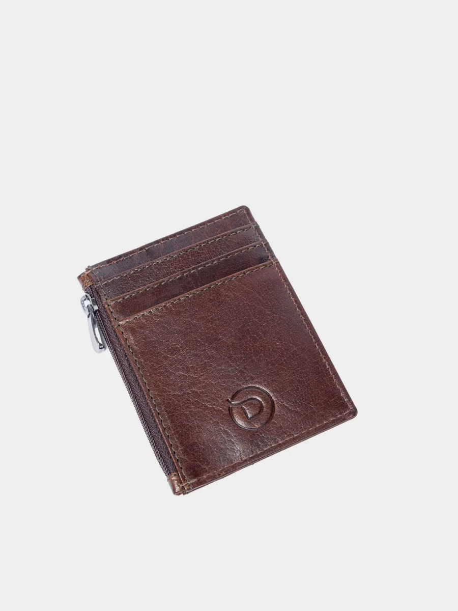 Wallstreet Mark Cardholder brown - Kožená peněženka hnědá - Obrázek 5