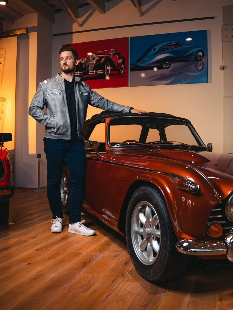 Hamilton supersport grey 2.0 – sportovní kožená bunda a vesta (2v1) šedá - Obrázek 8