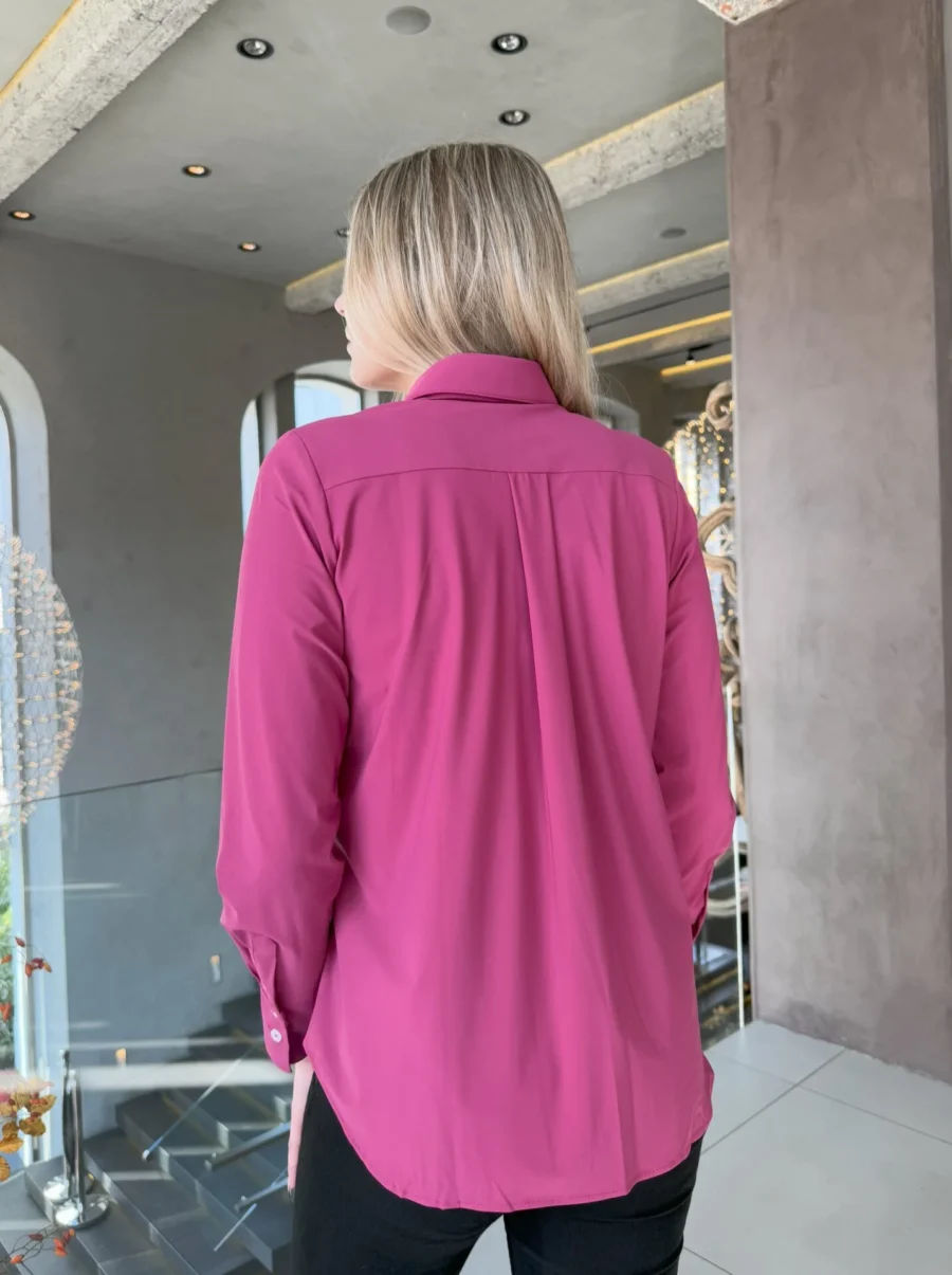 Dámská Funkční košile Pure – magenta pink modern fit - Obrázek 3