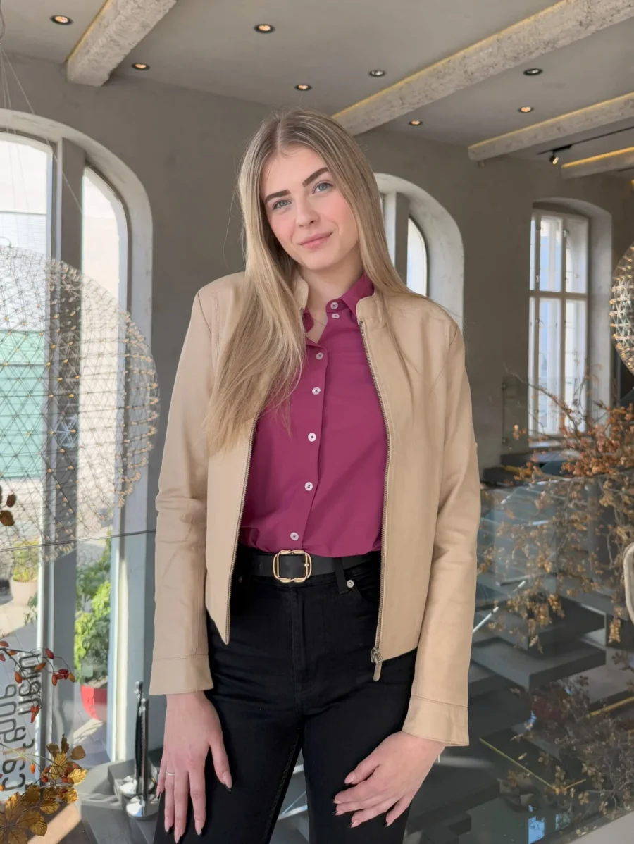 Dámská Funkční košile Pure – magenta pink modern fit - Obrázek 4