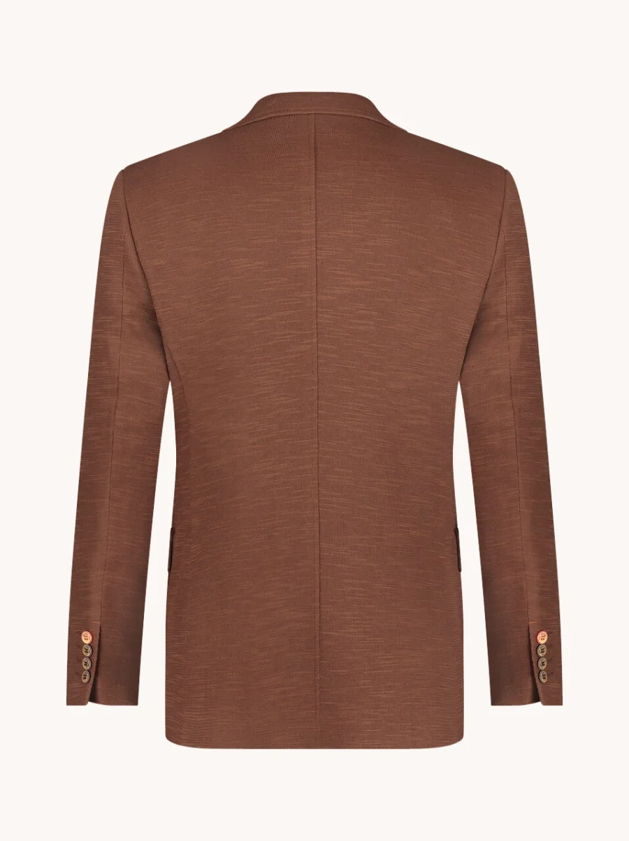 Blazer Melange Brown – Pánské volnočasové sako hnědé - Obrázek 6