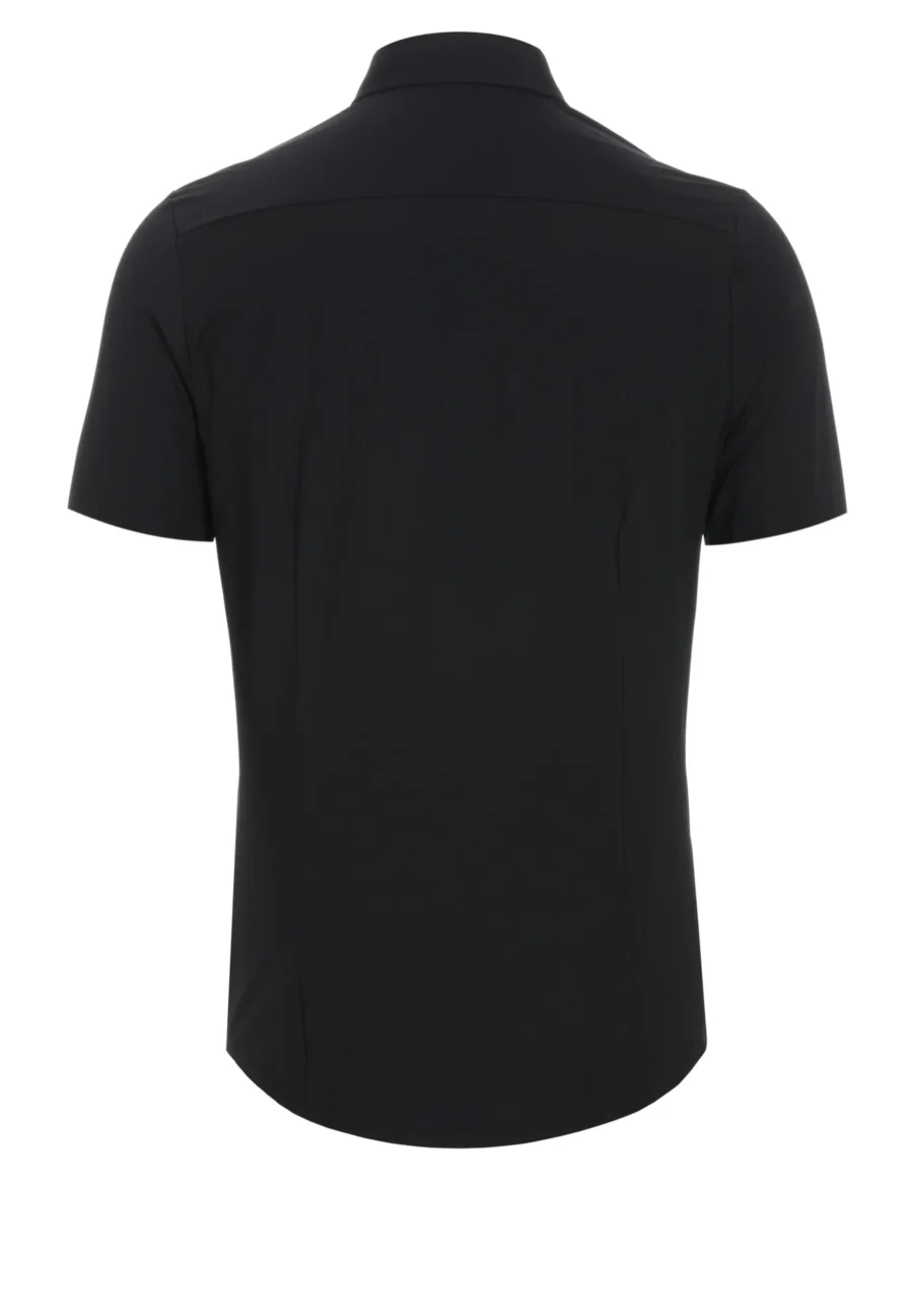 Pure Short Black – pánská funkční košile černá - Obrázek 3