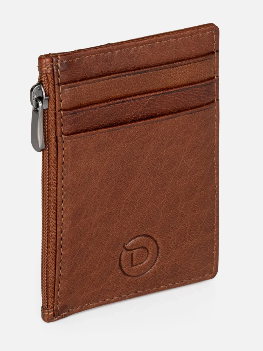 Wallstreet Mark Cognac Cardholder - Kožená peněženka - Obrázek 2
