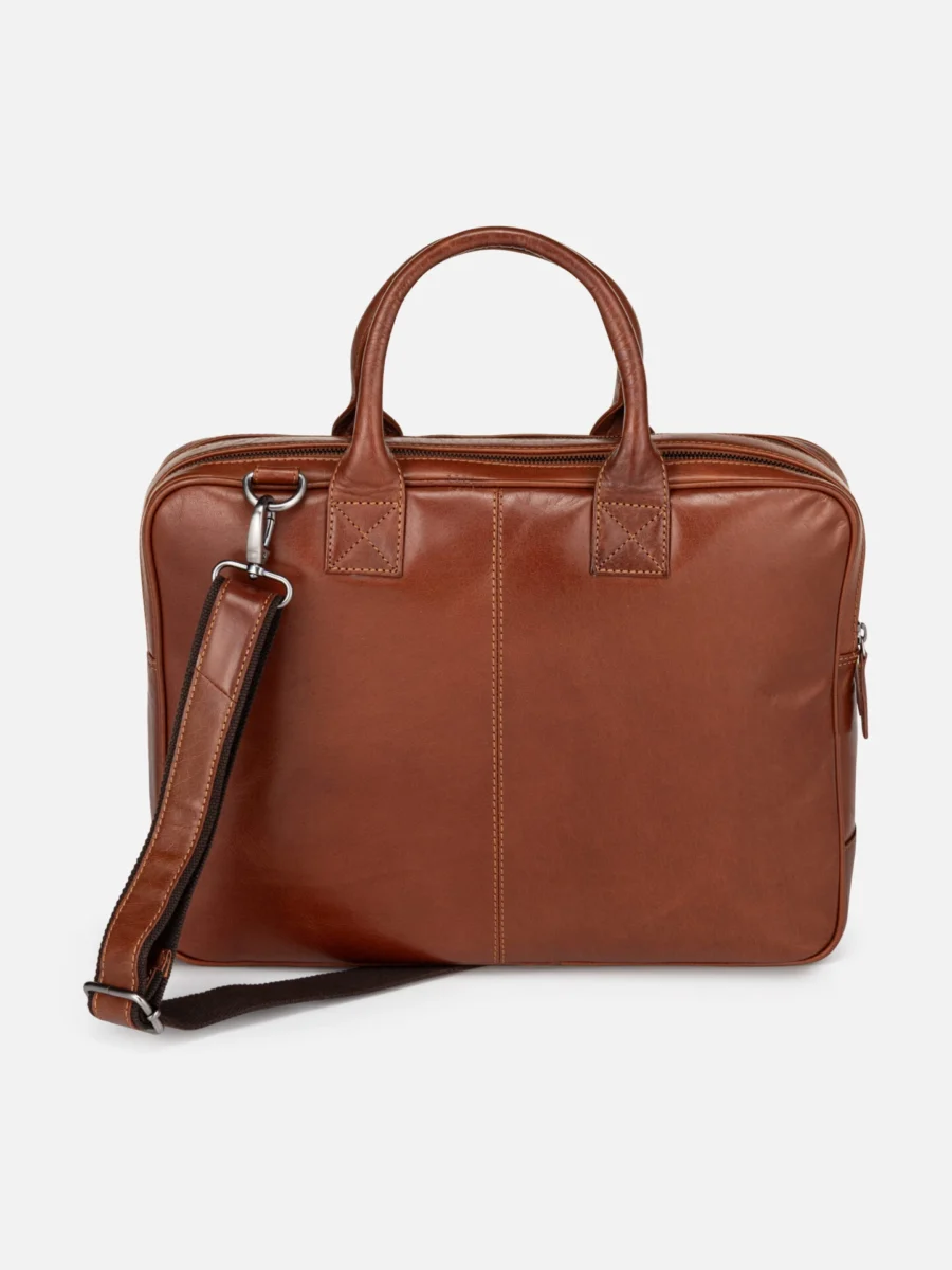 Wallstreet Jordan Cognac - Kožená business taška - Obrázek 4