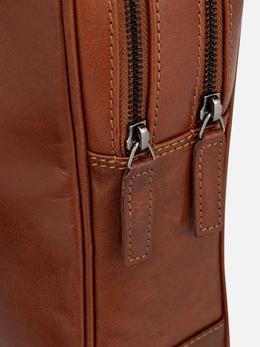 Wallstreet Jordan Cognac - Kožená business taška - Obrázek 6