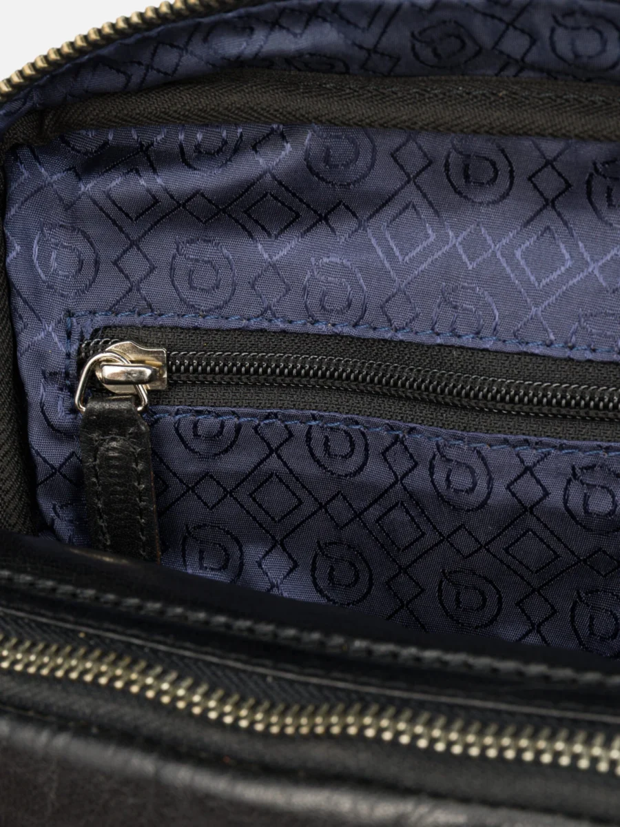 Wallstreet Hardy Crosbody Black - Kožená taška přes rameno - Obrázek 6