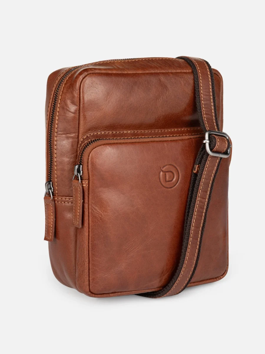 Wallstreet Hardy Crosbody Cognac - Kožená taška přes rameno - Obrázek 2