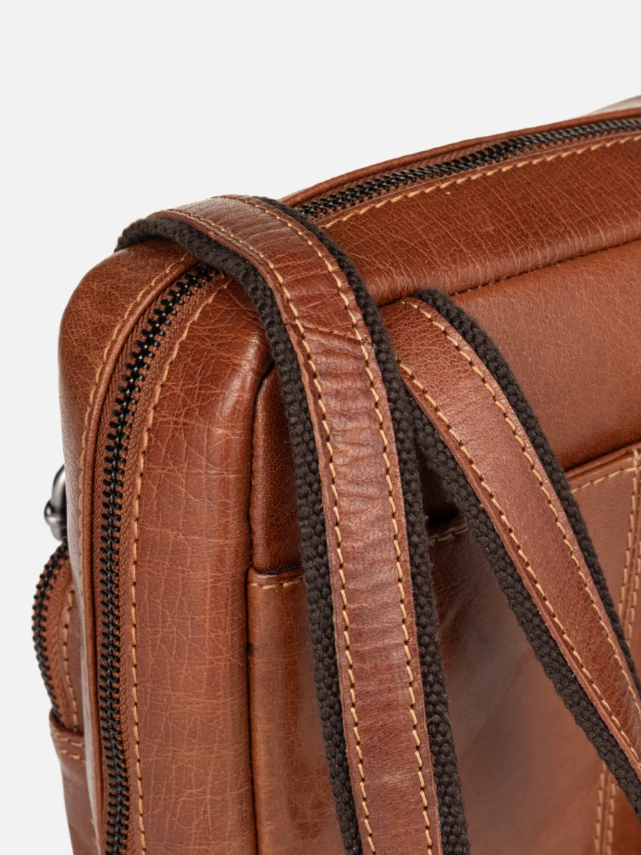 Wallstreet Hardy Crosbody Cognac - Kožená taška přes rameno - Obrázek 5