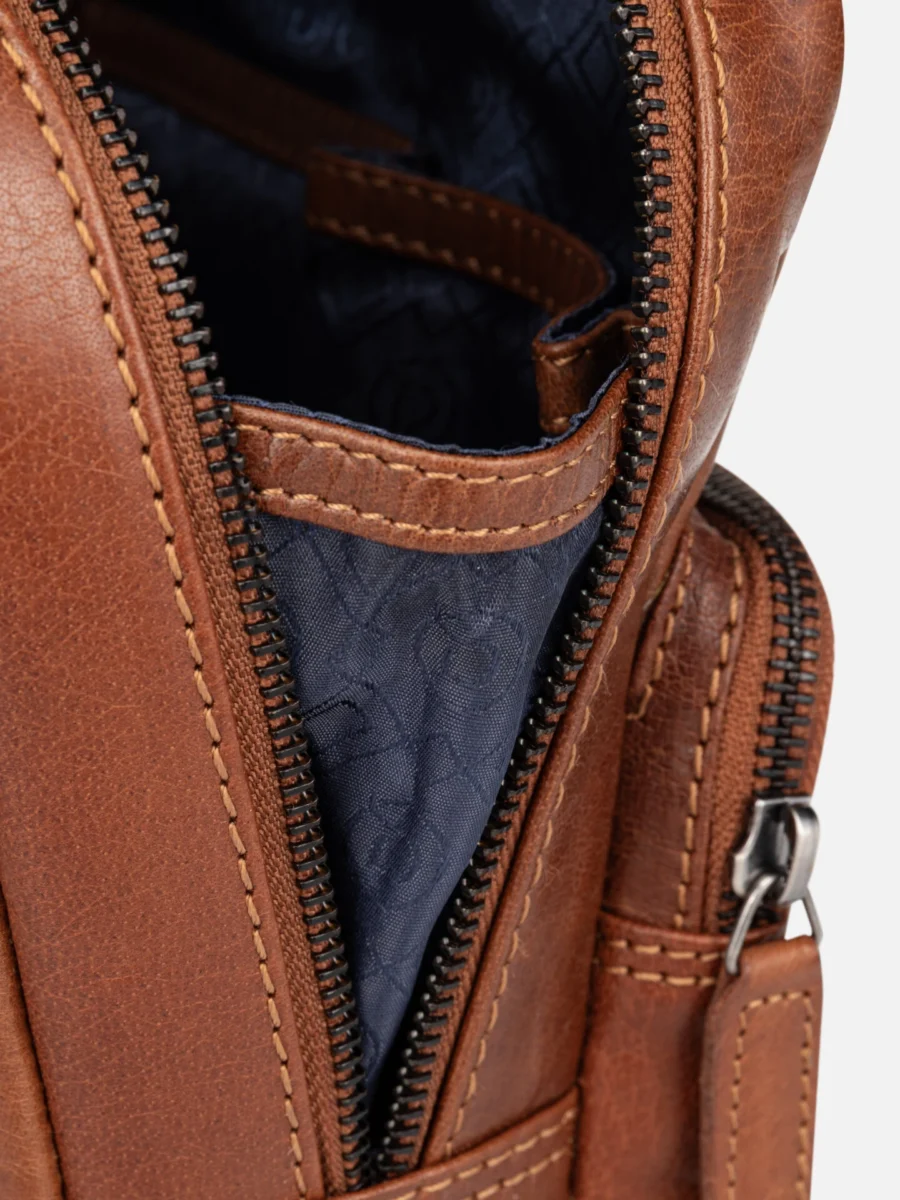 Wallstreet Hardy Crosbody Cognac - Kožená taška přes rameno - Obrázek 6