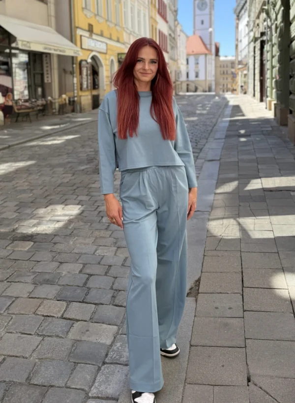 Nina Baby Blue- Dámská Souprava Světle Modrá