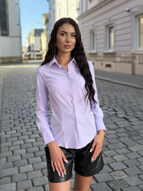 Dámská Funkční košile Pure – levandulová slim fit