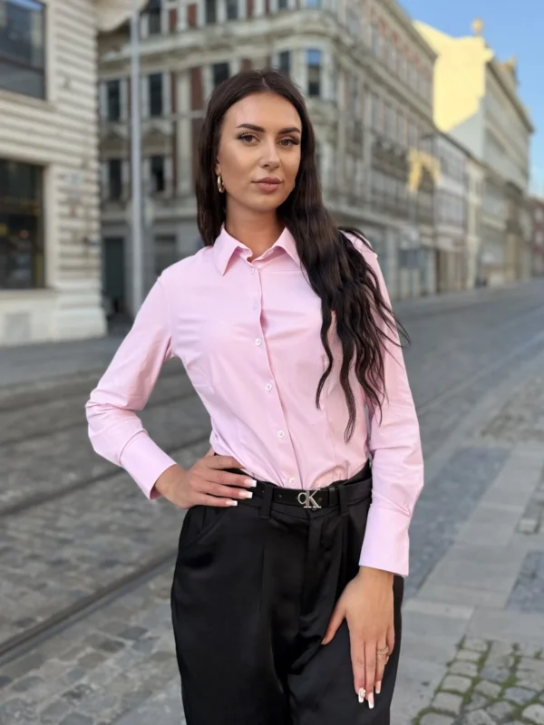 Dámská Funkční košile Pure – růžová slim fit