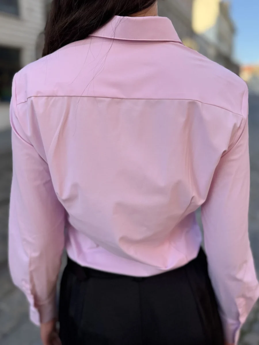 Dámská Funkční košile Pure – růžová slim fit - Obrázek 6