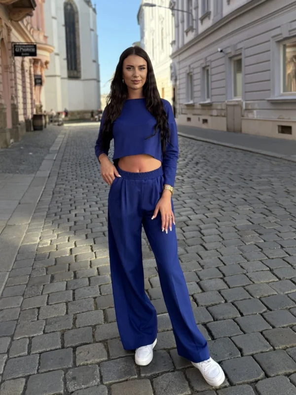 Nina Dark Blue- Dámská Souprava Tmavě Modrá
