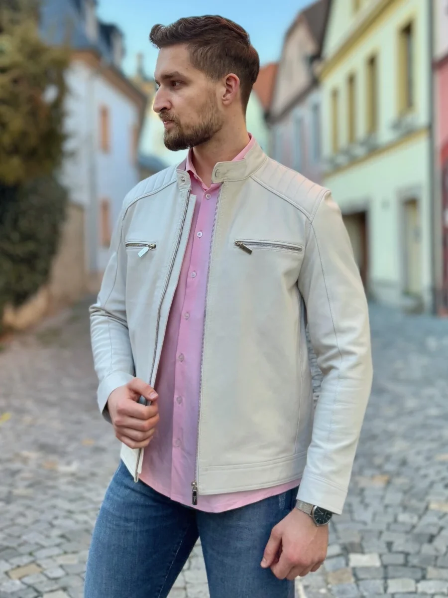 Zachary White - Kožená Bunda - Obrázek 3