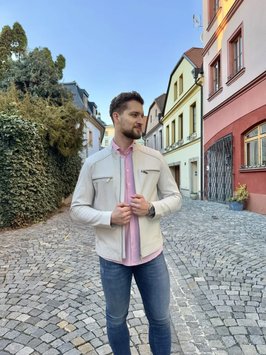 Zachary White - Kožená Bunda - Obrázek 7