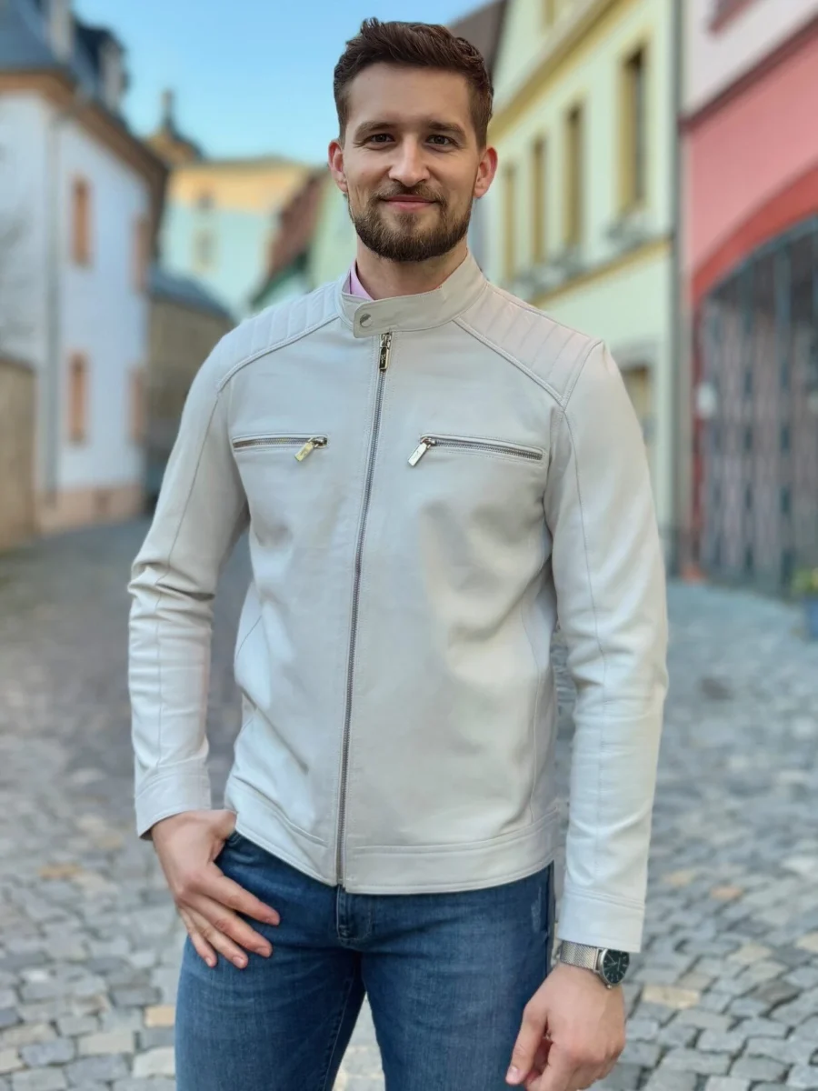 Zachary White - Kožená Bunda - Obrázek 2