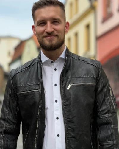 pánská kožená bunda hamilton