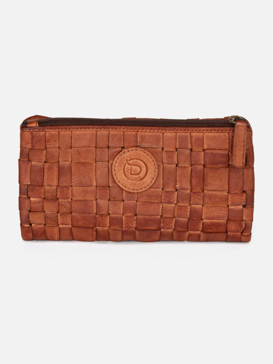 Bohema Weaving Wallet - Dámská kožená peněženka proplétaná - Obrázek 7
